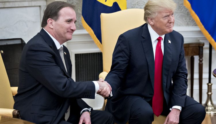 President Trump Hosts Swedish Prime Minister Stefan Lofven At The White House